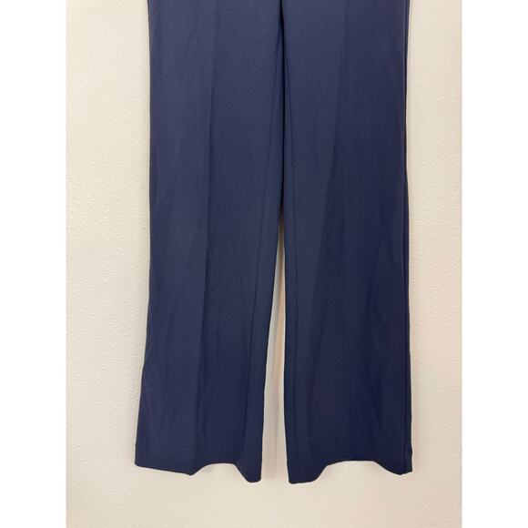 Express Navy High Rise Sailor Button Wide Leg Pants XS - Picture 2 of 8